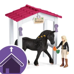 SCHLEICH Box pour chevaux Tori et Princess - Scheich< Horse Club Schleich