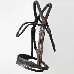IHWT Bridon cheval cuir Evolution Contact Disco -< Bridons