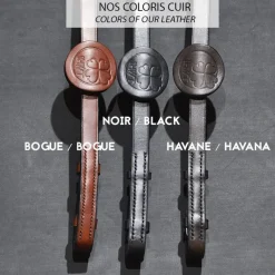 IHWT Bridon cheval cuir Evolution Soft T Contact -< Bridons