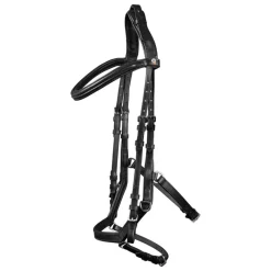 WALDHAUSEN Bridon cheval cuir Relaxation X-line -< Bridons