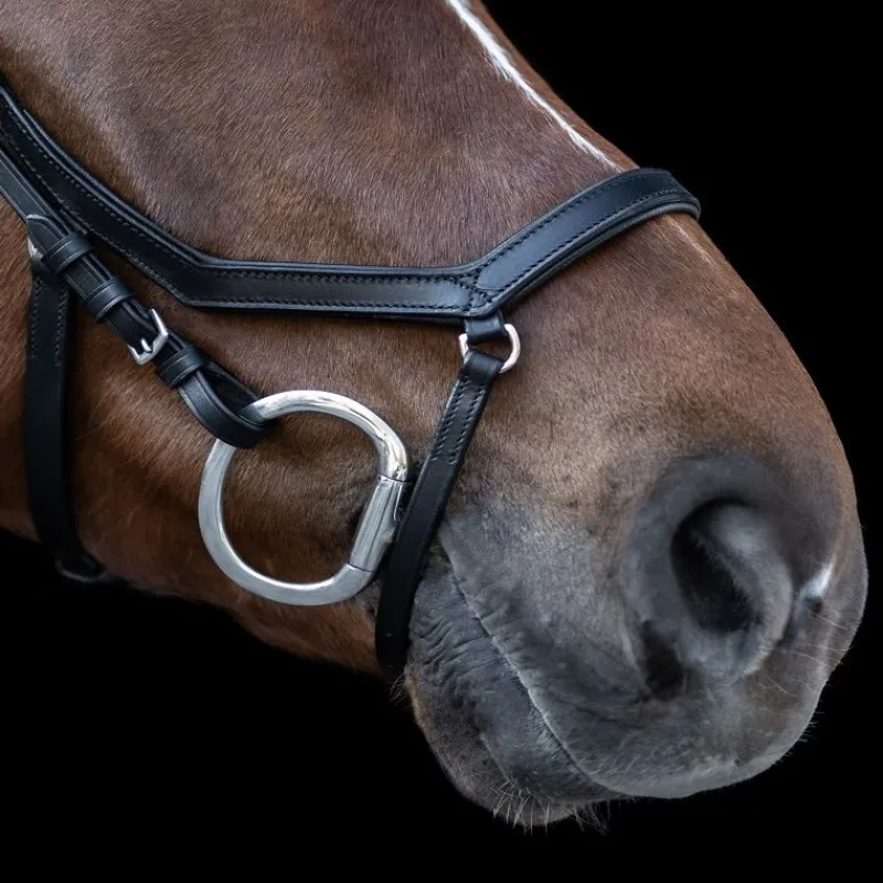 WALDHAUSEN Bridon cheval cuir Relaxation X-line -< Bridons