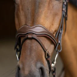 HFI MASTER Bridon cheval cuir Wavy -< Bridons