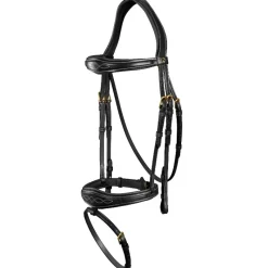DYON Bridon cheval muserolle combinée anatomique D Collection - Dy'on< Idées Cadeaux|Bridons