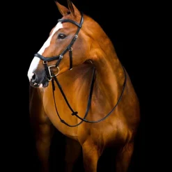 HORSEWARE Bridon cuir anatomique cheval Micklem Rambo Deluxe Competition -< Bridons