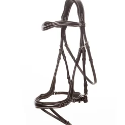 KAVALKADE Bridon cuir cheval Ivy Plus muserolle et tétière anatomique -< Bridons