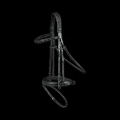 WALDHAUSEN Bridon cuir muserolle combinée X-Line Super Soft -< Bridons