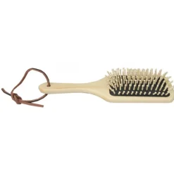BORSTIQ Brosse à crins cheval bois de hêtre -< Brosses Et Bouchons Cheval|Entretien De La Crinière