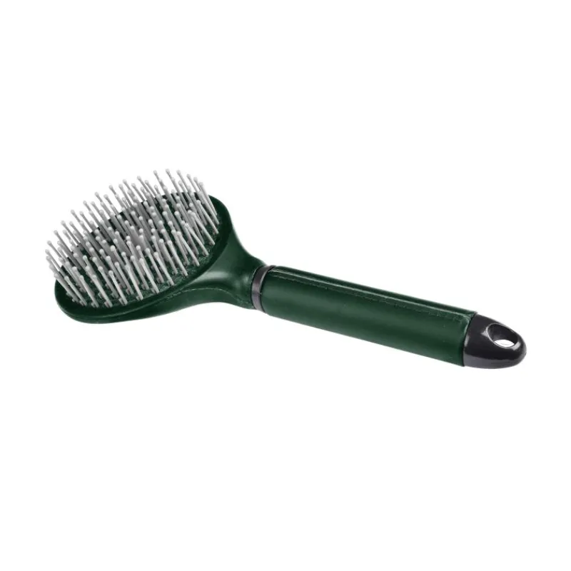 WALDHAUSEN Brosse à crins cheval poignée en cuir synthétique -< Entretien De La Crinière|Brosses Et Bouchons Cheval