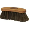 BORSTIQ Brosse douce cheval banane Petit Modèle Horsehair -< Brosses Et Bouchons Cheval