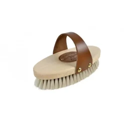 BORSTIQ Brosse douce cheval Goathair Grand Modèle -< Brosses Et Bouchons Cheval