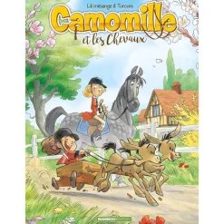 EQUIBOOKS Camomille et les chevaux Tome 2 : Sacré Pompon - Bamboo Editions< Librairie Equibooks