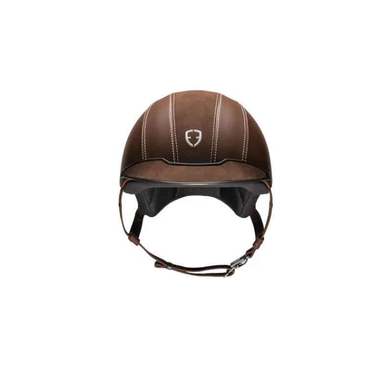 EGIDE Casque équitation alcantara Epona visière classique -< Casque Équitation Egide