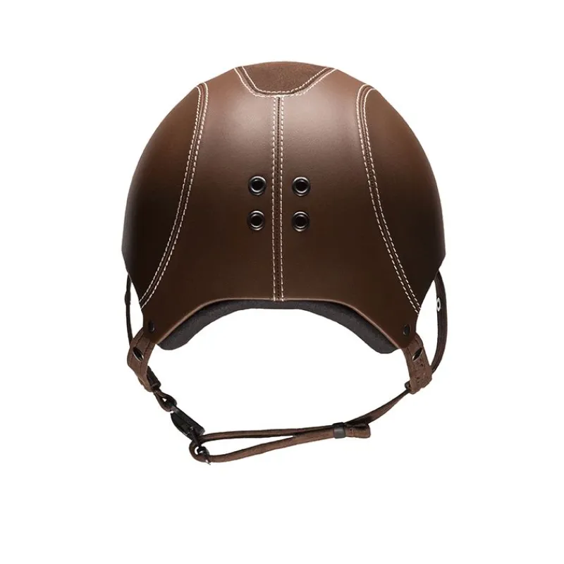 EGIDE Casque équitation alcantara Epona visière classique -< Casque Équitation Egide