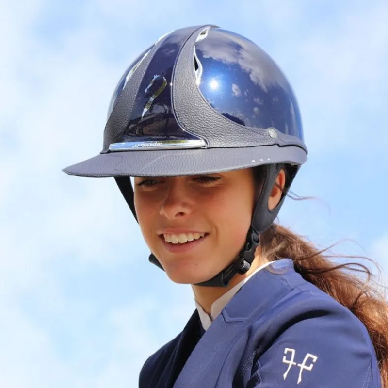 ANTARES Casque équitation Eclipse Premium Glossy Strass - Antarès< Casque Équitation Haut De Gamme|Casque Équitation Antarès
