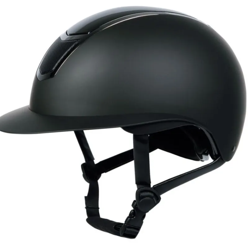 HARRY'S HORSE Casque équitation femme Mont Blanc grand visière Glossy -< Casque Équitation Harry'S Horse