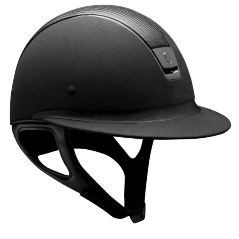 SAMSHIELD Casque équitation Miss Shield Premium (liseré de couleur) -< Casque Équitation Haut De Gamme|Casque Équitation Samshield