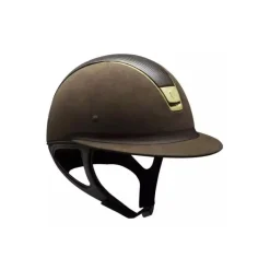 SAMSHIELD Casque équitation Miss Shield Premium (liseré de couleur) -< Casque Équitation Haut De Gamme|Casque Équitation Samshield