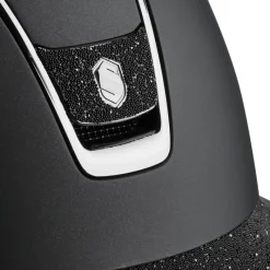 SAMSHIELD Casque équitation Miss Shield 2.0 Crystal Fabric -< Casque Équitation Samshield