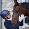 SAMSHIELD Casque équitation Miss Shield 2.0 Crystal Leaf -< Casque Équitation Samshield