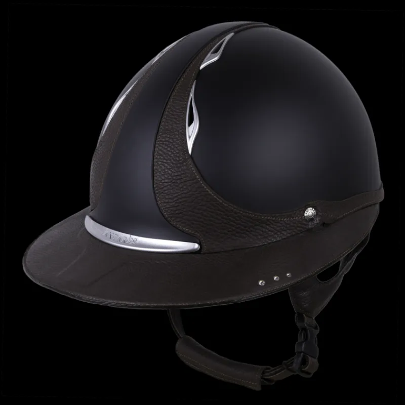 ANTARES Casque équitation Référence Eclipse avec strass - Antarès< Casque Équitation Antarès