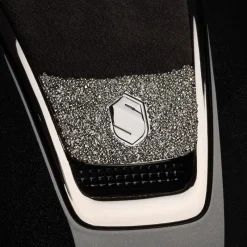 SAMSHIELD Casque équitation Shadowglossy 2.0 Alcantara Blason Crystals -< Casque Équitation Samshield