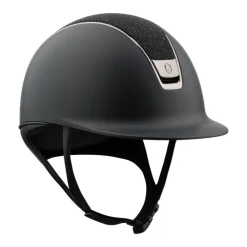 SAMSHIELD Casque équitation Shadowmatt 2.0 Top Crystal Fabric -< Casque Équitation Samshield