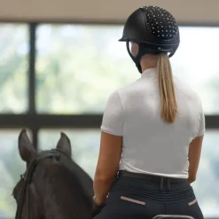 SAMSHIELD Casque équitation Shadowmatt 2.0 Top Royal Flower -< Casque Équitation Samshield