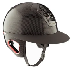 FREEJUMP Casque équitation Voronoï Custom Rose/Gold (Avec protection temporale) -< Casque Équitation Haut De Gamme