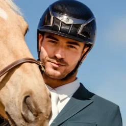 SAMSHIELD Casque XJ Jumping -< Casque Équitation Haut De Gamme|Casque Équitation Samshield