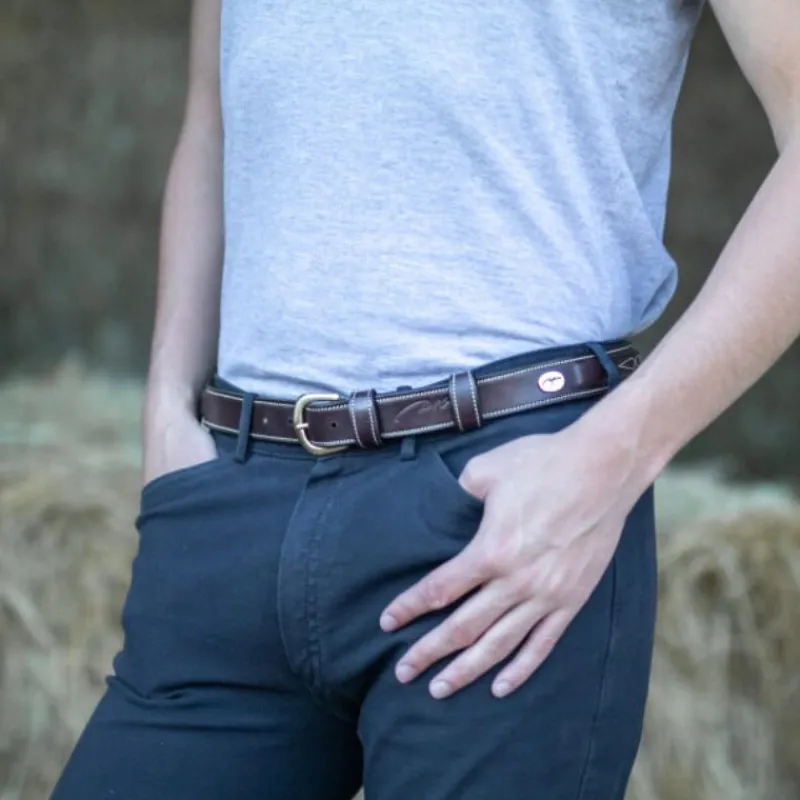 DYON Ceinture avec surpiqûre décorative - Dy'on< Ceintures, Bijoux