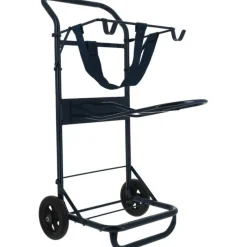 STABLE PRO Chariot porte selle cheval Court< Rangement Écurie|Sacs, Boites De Pansage