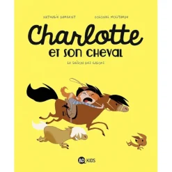 EQUIBOOKS Charlotte et son cheval Tome 2 : La saison des galops - Bd Kids< Librairie Equibooks