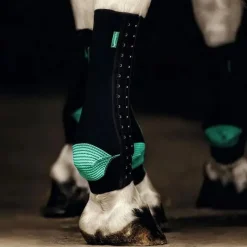 EQUICROWN Chaussette de contention cheval Fit Compression crochets -< Protections Thérapeutiques Chevaux