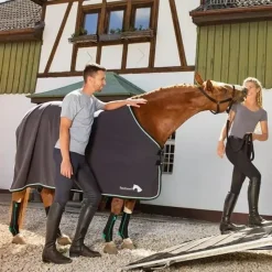 EQUICROWN Chaussette de contention cheval Active Compression zip -< Protections Thérapeutiques Chevaux|Protections De Repos