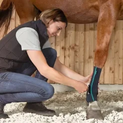 EQUICROWN Chaussette de contention cheval Active Compression zip -< Protections Thérapeutiques Chevaux|Protections De Repos