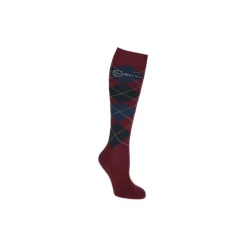 COVALLIERO Chaussettes équitation à carreaux -< Equipement Équitation Pas Cher|Chaussettes Équitation
