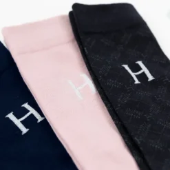 HARCOUR Chaussettes équitation Aiko (3 paires) -< Chaussettes Équitation