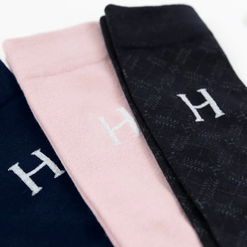 HARCOUR Chaussettes équitation Aiko (3 paires) -< Chaussettes Équitation