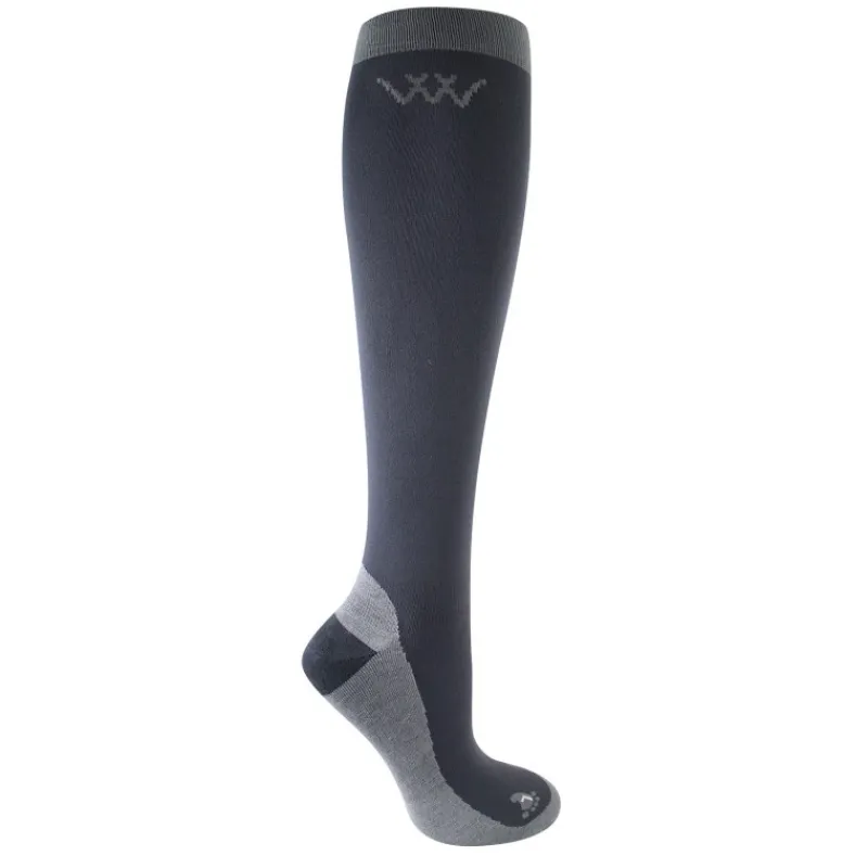 WOOF WEAR Chaussettes équitation bambou x 2 Competition -< Chaussettes Équitation