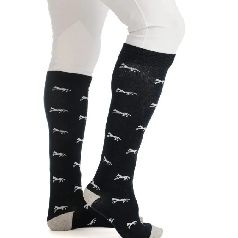 HORSEWARE Chaussettes équitation Signature -< Equipement Équitation Pas Cher|Chaussettes Équitation
