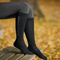 ELT Chaussettes équitation thermorégulantes Mérino -< Chaussettes Équitation|Equipement Froid Et Pluie