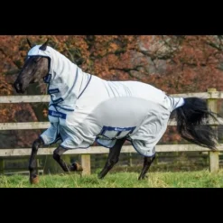 BUCAS Chemise anti-dermite cheval Sweet Itch X Light -< Masque Et Couverture Anti-Uv Cheval|Dermite Estivale Cheval