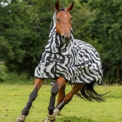 BUCAS Chemise anti-dermite Poney Sweet Itch -< Masque Et Couverture Anti-Uv Cheval|Couvertures Anti-Mouche Cheval