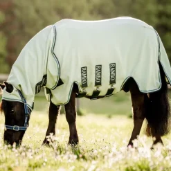 HORSEWARE Chemise anti-dermite shetland Rambo Petite Hoody -< Masque Et Couverture Anti-Uv Cheval|Dermite Estivale Cheval