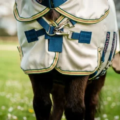 HORSEWARE Chemise anti-mouche anti-uv shetland Amigo Petite Hoody -< Masque Et Couverture Anti-Uv Cheval|Dermite Estivale Cheval