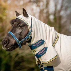 HORSEWARE Chemise anti-mouche anti-uv shetland Amigo Petite Hoody -< Masque Et Couverture Anti-Uv Cheval|Dermite Estivale Cheval