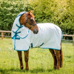 HORSEWARE Chemise anti-mouche anti-UV cheval avec couvre-cou Amigo Aussie All Rounder -< Masque Et Couverture Anti-Uv Cheval|Couvertures Anti-Mouche Cheval