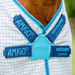 HORSEWARE Chemise anti-mouche anti-UV cheval avec couvre-cou Amigo Aussie All Rounder -< Masque Et Couverture Anti-Uv Cheval|Couvertures Anti-Mouche Cheval