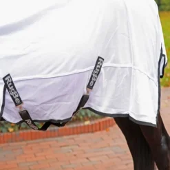 STABLE PRO Chemise anti-mouche cheval avec couvre-cou RugBe< Couvertures Anti-Mouche Cheval|Couvertures Anti-Mouche Cheval