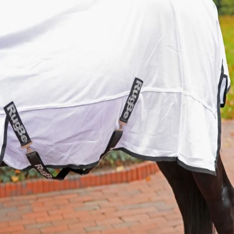 STABLE PRO Chemise anti-mouche cheval avec couvre-cou RugBe< Couvertures Anti-Mouche Cheval|Couvertures Anti-Mouche Cheval